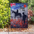 Rugbylife Flag - Anzac Day Lest We Forget Vintage Poppies Flag