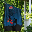 Rugbylife Flag - New Zealand Anzac Lest We Forget Remebrance Day Flag