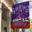 Fremantle Dockers Garden Flag - Anzac Day Lest We Forget A31B