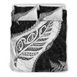 Paua Shell Maori Silver Fern Bedding Set 2 K5