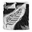 Paua Shell Maori Silver Fern Bedding Set 2 K5