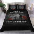 Rugbylife Bedding Set - Anzac Day Remember Australia & New Zealand Bedding Set