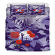 Rugbylife Bedding Set - (Custom) New Zealand Anzac Fern And Camouflage Bedding Set