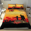 Rugbylife Bedding Set - Anzac Day We Shall Remember Them Bedding Set