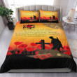 Rugbylife Bedding Set - Anzac Day We Shall Remember Them Bedding Set