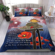 Rugbylife Bedding Set - (Custom) Anzac Day Remembrance Day Qoute Bedding Set