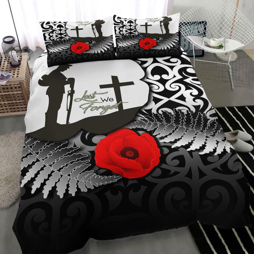 Rugbylife Bedding Set - Anzac Day Poppy Remembrance Bedding Set
