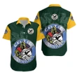 Rugbylife Shirt - Welsh Rugby Union - Celtic Warriors Hawaiian Shirt Original Style - Green K8