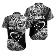 Rugbylife Shirt - (Custom Personalised) Manu Samoa Rugby Hawaiian Shirt Unique Vibes - Black K8