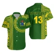Rugbylife Shirt - (Custom Personalised) Cook Islands Rugby Hawaiian Shirt Notable - Custom Text and Number K13