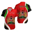 Rugbylife Shirt - Kenya Rugby Hawaiian Shirt Fresh Lifestyle - Red K13