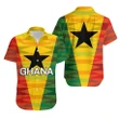 Rugbylife Shirt - Ghana Flag Rugby Hawaiian Shirt TH4