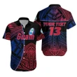 Rugbylife Shirt - (Custom Personalised) Guam Rugby Hawaiian Shirt Impressive Version - Custom Text and Number K13