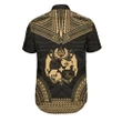 Tonga Polynesian Chief Shirt - Gold Version - Bn10