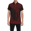 Wallis and Futuna Polynesian Chief Shirt - Red Version - Bn10