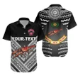 Rugbylife Shirt - (Custom Personalised) Rewa Rugby Union Fiji Hawaiian Shirt Creative Style - Black NO.1 K8