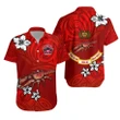 Rugbylife Shirt - Rewa Rugby Union Fiji Hawaiian Shirt Unique Vibes - Full Red K8