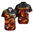Rugby Life Shirt - (Custom Personalised) Naidoc Parramatta Eels Hawaiian Shirt Aboriginal Patterns Style Black TH4