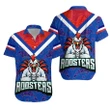 Rugby Life Shirt - Sydney Roosters Indigenous Hawaiian Shirt Prairie Style No.1 K36