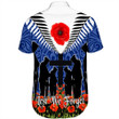 Anzac Day Soldier And Poppys - Short Sleeve Shirt A95