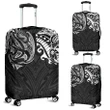 New Zealand Luggage Covers, Maori Polynesian Tattoo White TH4