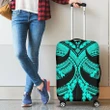 Samoan Tattoo Luggage Covers Turquoise TH4