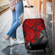 Wallis and Futuna Polynesian Luggage Covers - Red Turtle - BN1518