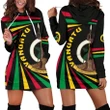 Vanuatu Rugby Women's Hoodie Dress Creative Style K8