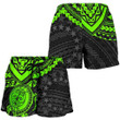 Cook Islands Polynesian Women's Shorts - Green Turtle - BN15