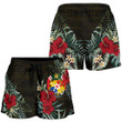 Tonga Hibiscus Women'S Shorts A7