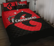 Crusaders New Zealand Quilt Bed Set TH4