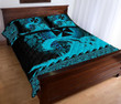 Wallis and Futuna Quilt Bed Sets Wave Navy K7