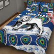Rugbylife Home Set - (Custom) Canterbury-Bankstown Bulldogs Anzac Day - Rugby Team Quilt Bed Set