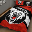 Rugbylife Home Set - (Custom) North Sydney Bears Special - Rugby Team Quilt Bed Set