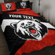 Rugbylife Home Set - (Custom) North Sydney Bears Special - Rugby Team Quilt Bed Set