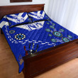 Rugbylife Home Set - Canterbury-Bankstown Bulldogs Indigenous Special Royal Blue - Rugby Team Quilt Bed Set Quilt Bed Set