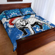 Rugbylife Home Set - Canterbury-Bankstown Bulldogs Christmas - Rugby Team Quilt Bed Set
