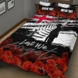 Home Set - Quilt Bed Set New Zealand Anzac - Remembrance Day Lest We Forget - BN23