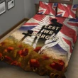 Home Set - Quilt Bed Set New Zealand Anzac - A Day We Will Never Forget - BN22