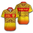 (Custom Personalised) Samoa College Hawaiian Shirt Tattoo Simple Sports Style TH12
