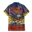 (Custom) Adelaide Crows Hawaiian Shirt, Anzac Day Lest We Forget A31B