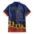 Parramatta Eels Hawaiian Shirt, Anzac Day For the Fallen A31B