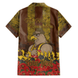 (Custom) Hawthorn Hawks Hawaiian Shirt, Anzac Day Lest We Forget A31B