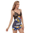 Rugbylife Dress - Parramatta Eels Anzac Day & Camouflag - Rugby Team Back Straps Cami Dress