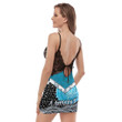 Rugbylife Dress - Port Adelaide Powers Anzac Day  Back Straps Cami Dress