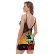 Rugbylife Dress - Penrith Panthers Lest We Forget - Rugby Team Back Straps Cami Dress