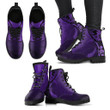 Silver Fern New Zealand Boots Purple H55