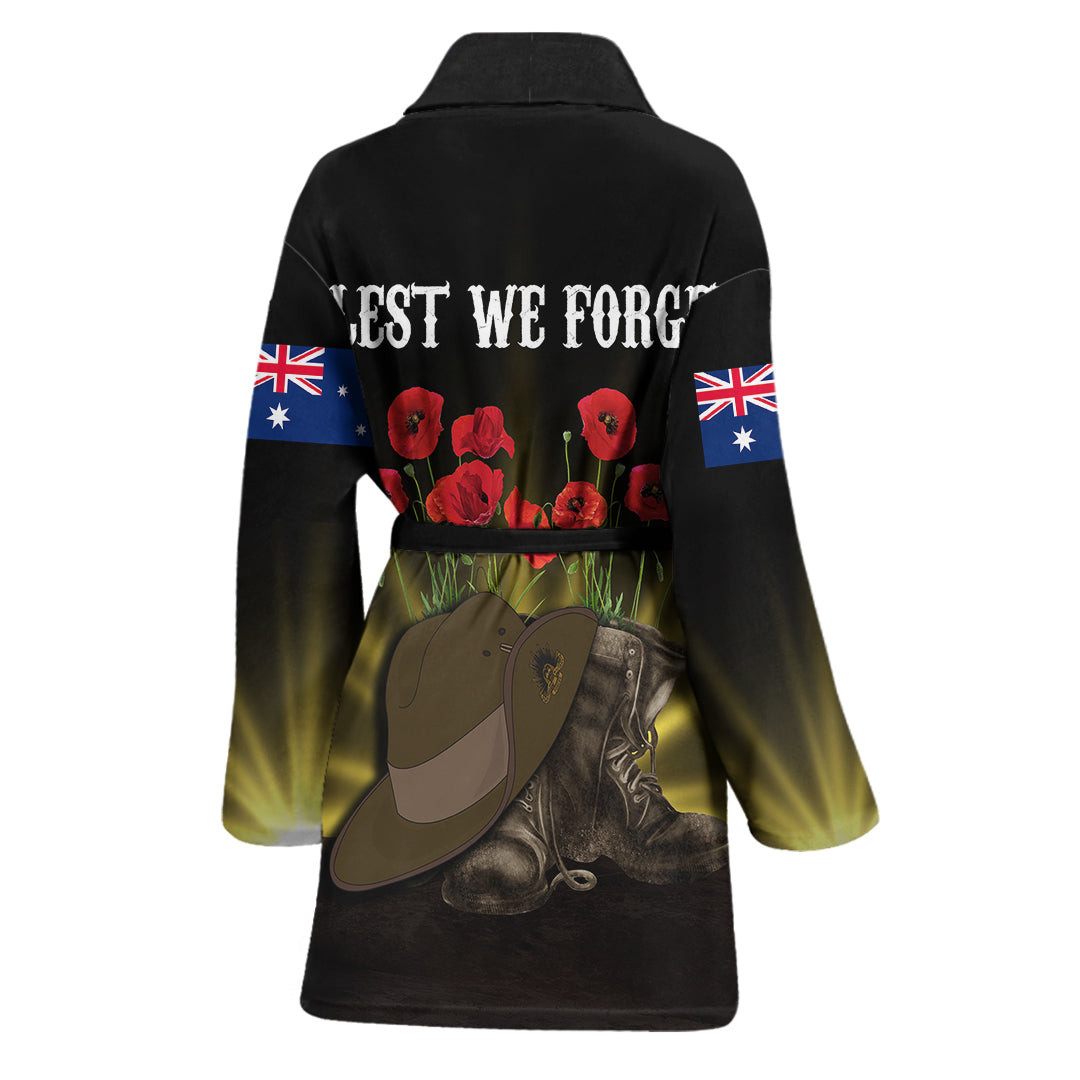 Anzac Day Hat and Boots Bathrobe A35