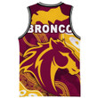 RugbyLife Jersey - (Custom) Brisbane Broncos Anzac Day - Lest We Forget - Rugby Team Basketball Jersey