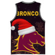 RugbyLife Jersey - Brisbane Broncos Christmas - Rugby Team Basketball Jersey